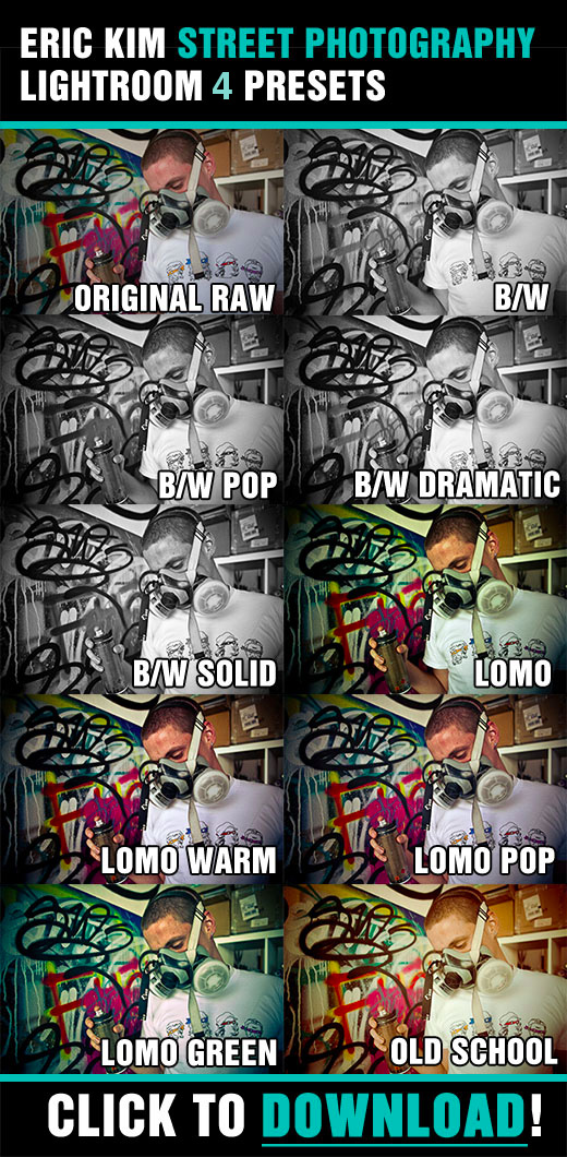 15 FREE Lightroom 4 (and 5) Presets For Street Photography