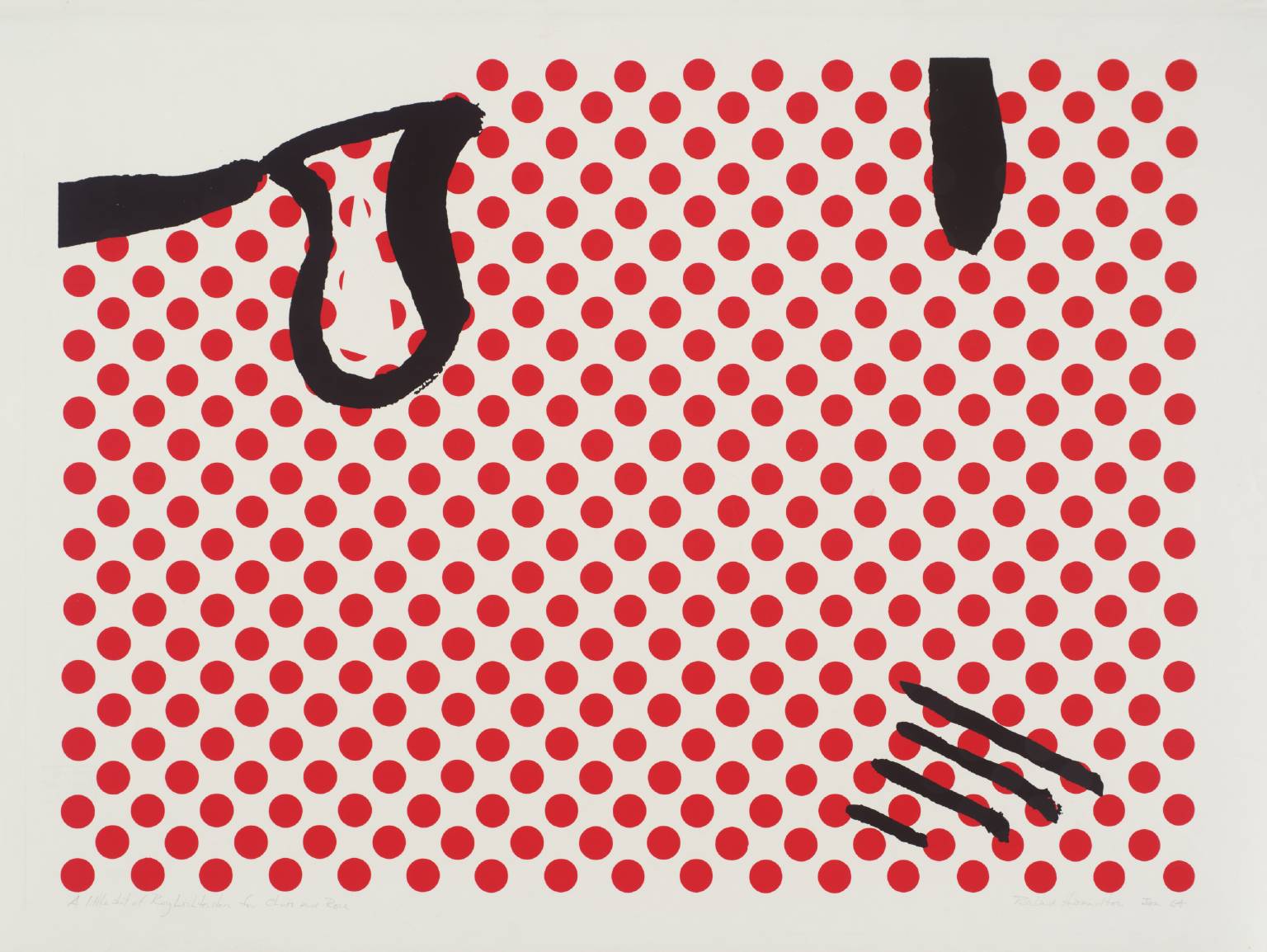 A little bit of Roy Lichtenstein for ... 1964 by Richard Hamilton 1922-2011