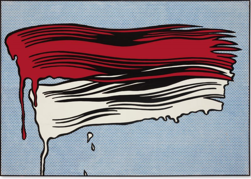 Roy Lichtenstein // Brush Strokes