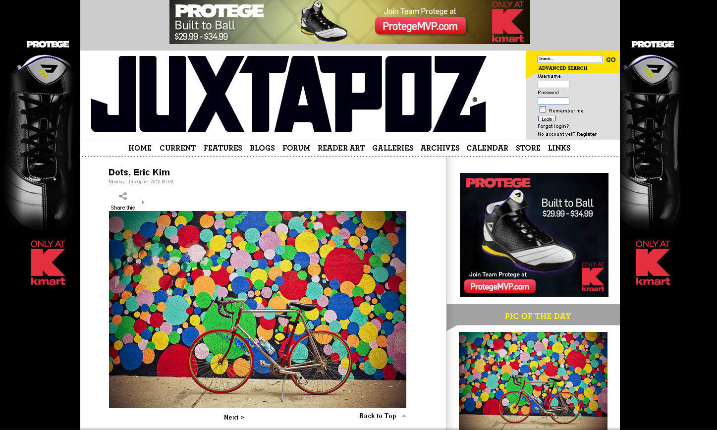 “Dots” Feature on Juxtapoz Magazine