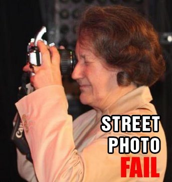 Street Photo Fail
