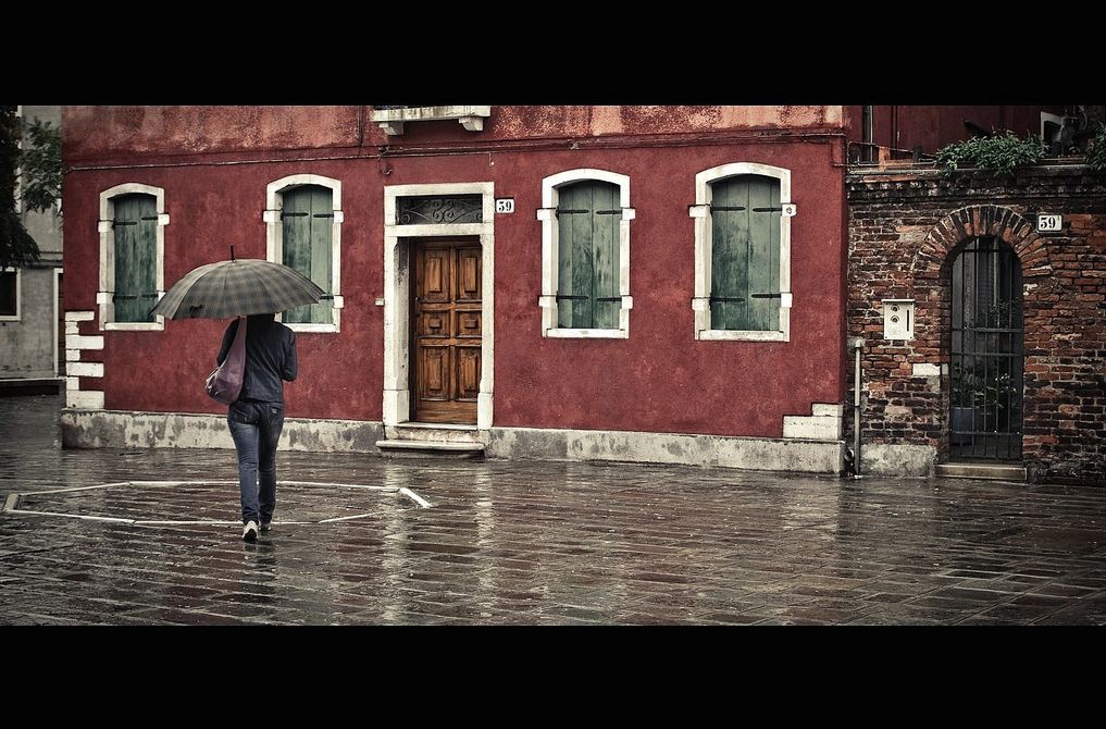 It was a rainy day in Murano by Fabrice Drevon