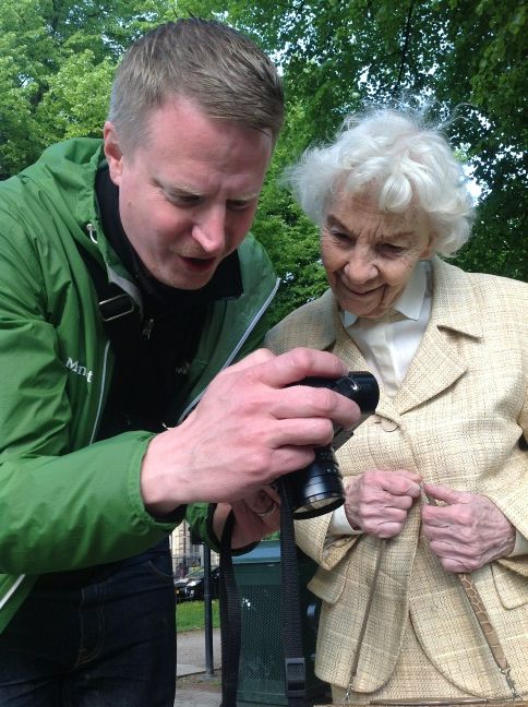 The Most Touching Story I Heard in a Long Time: Mattias Leppaniemi Taking a Photograph of a 88-year Old Swedish Woman