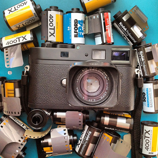 Leica M Monochrom with Film