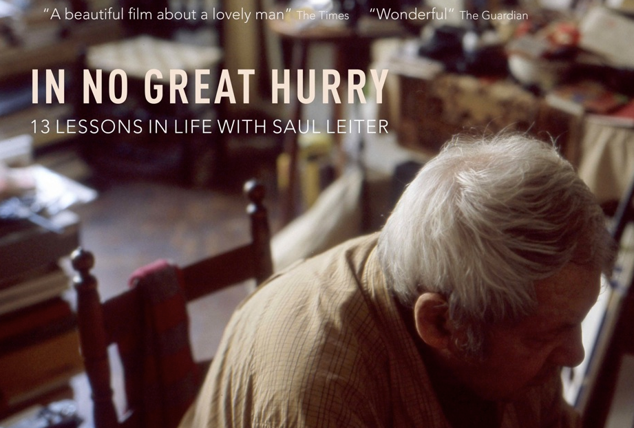 Saul Leiter’s “In No Great Hurry” Film Releasing Nov 16th in NYC!