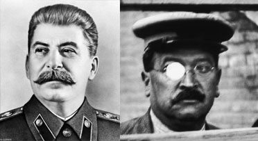 The man reminds me of Stalin