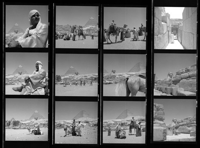 Vivian Maier Contact Sheet / Egypt, 1959