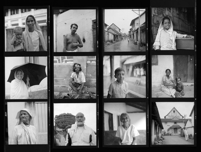Vivian Maier Contact Sheet / Kochi, India, 1959