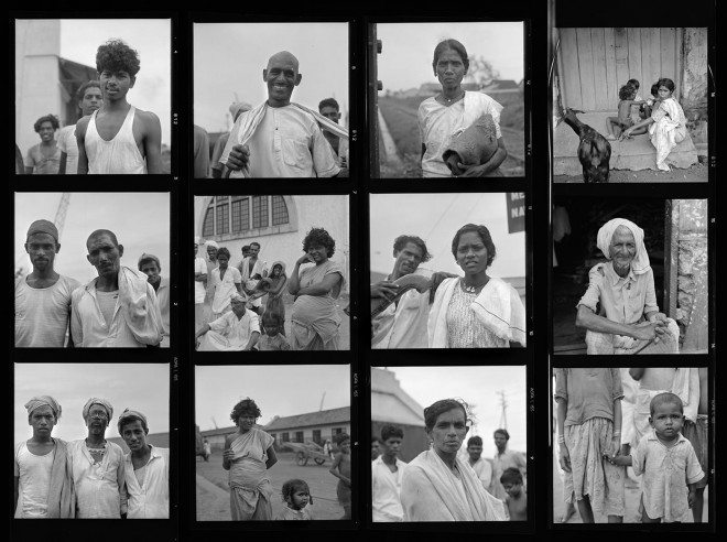 Vivian Maier Contact Sheet / Kochi, India 1959