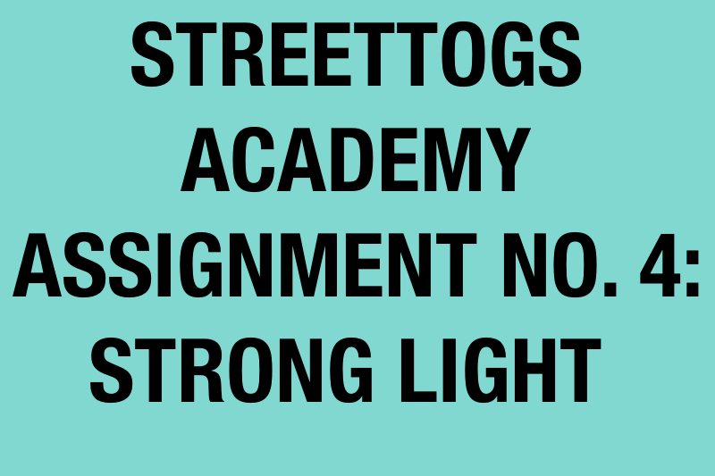 Streettogs Academy Assignment No. 4