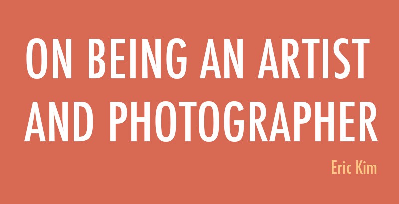 Free E-Book: On Being an Artist and Photographer