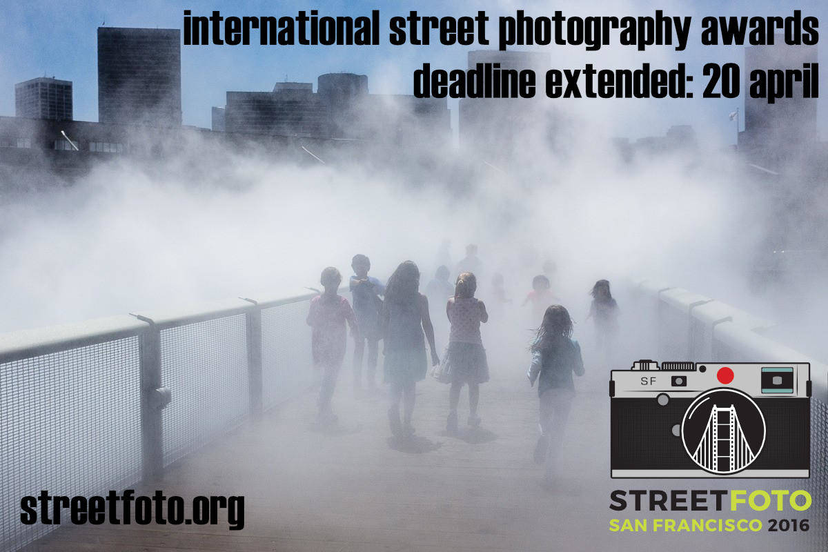 Reminder: Last Day to Submit for Streetfoto SF Competition
