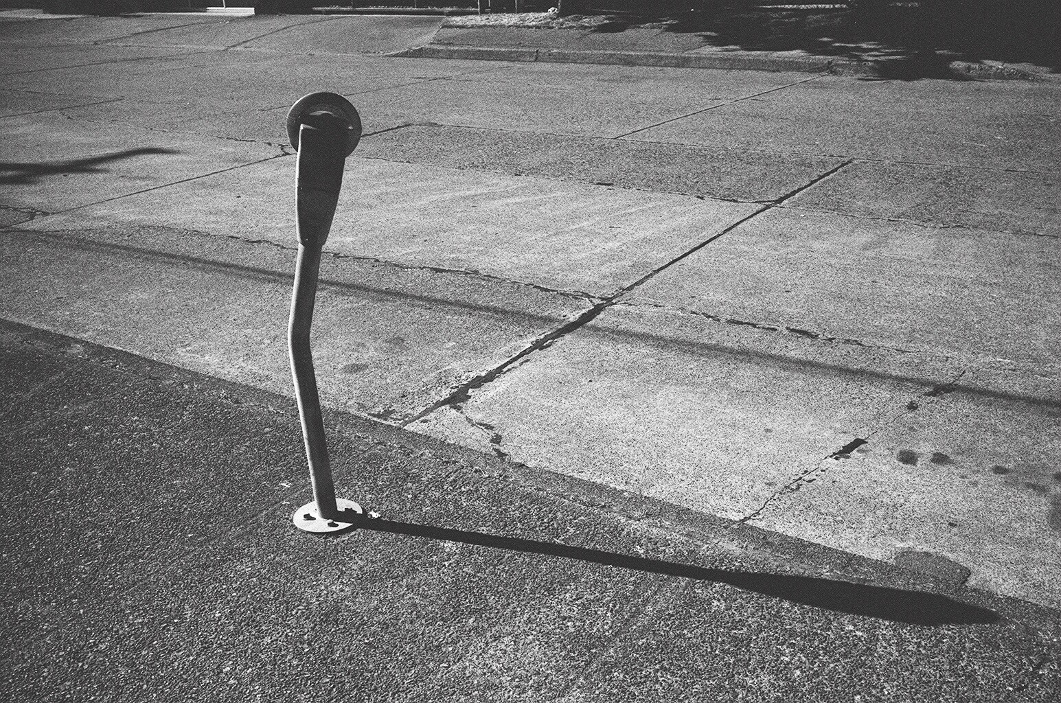 Lone parking meter. Berkeley, 2015