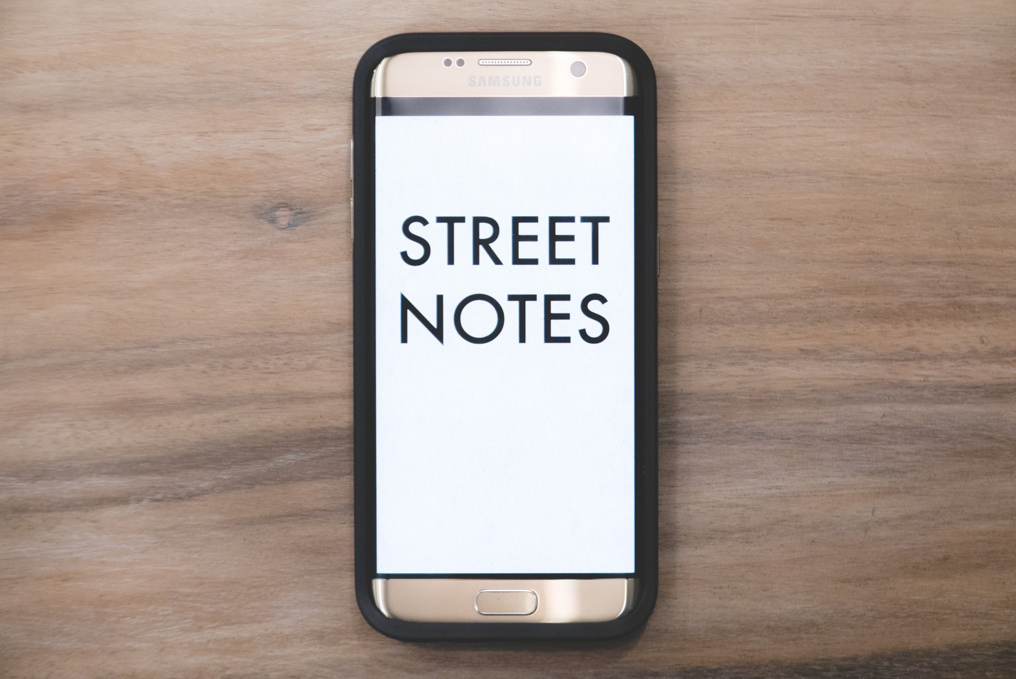 STREET NOTES MOBILE EDITION