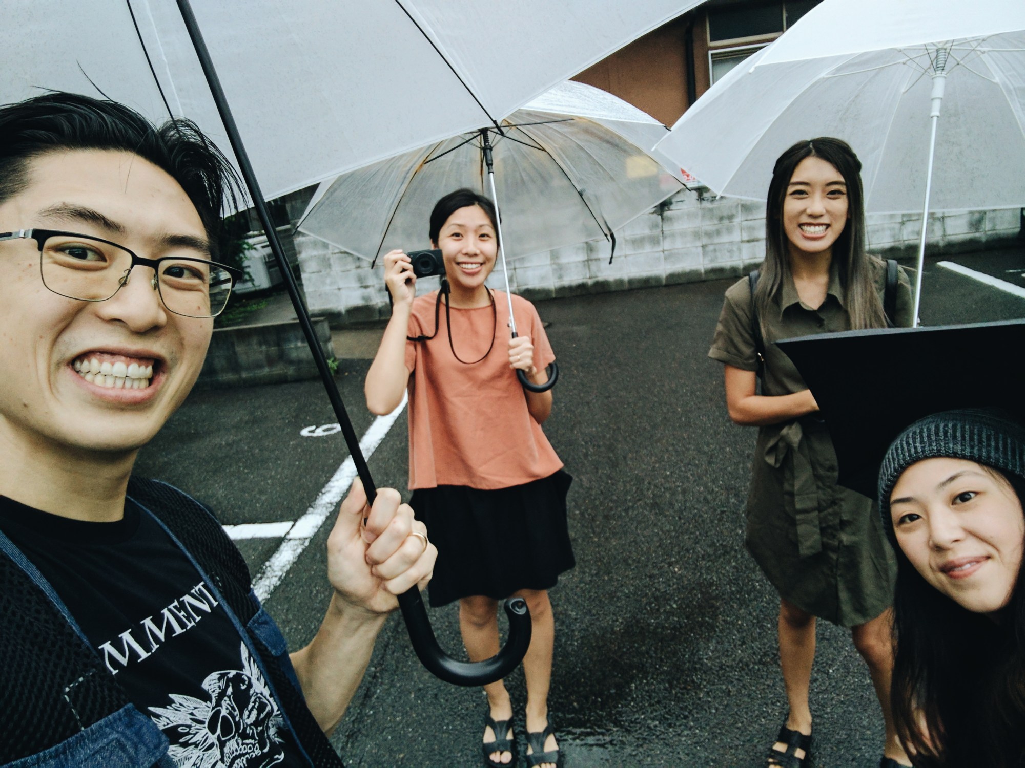 Family selfie in Kyoto. Processed with VSCO with a6 preset