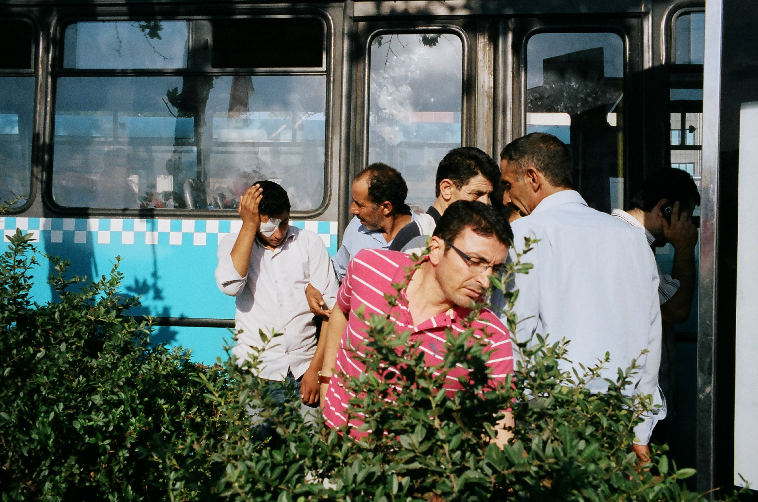 Moving men. Istanbul, 2014. Street Photo by Eric Kim