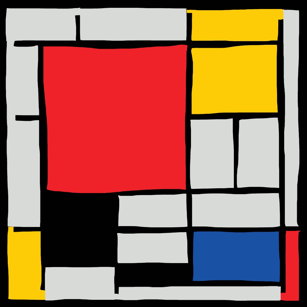 Piet Mondrian x Eric Kim