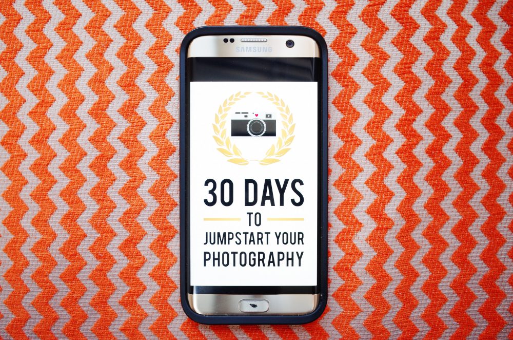 30 DAYS TO JUMPSTART YOUR PHOTOGRAPHY Mobile Edition