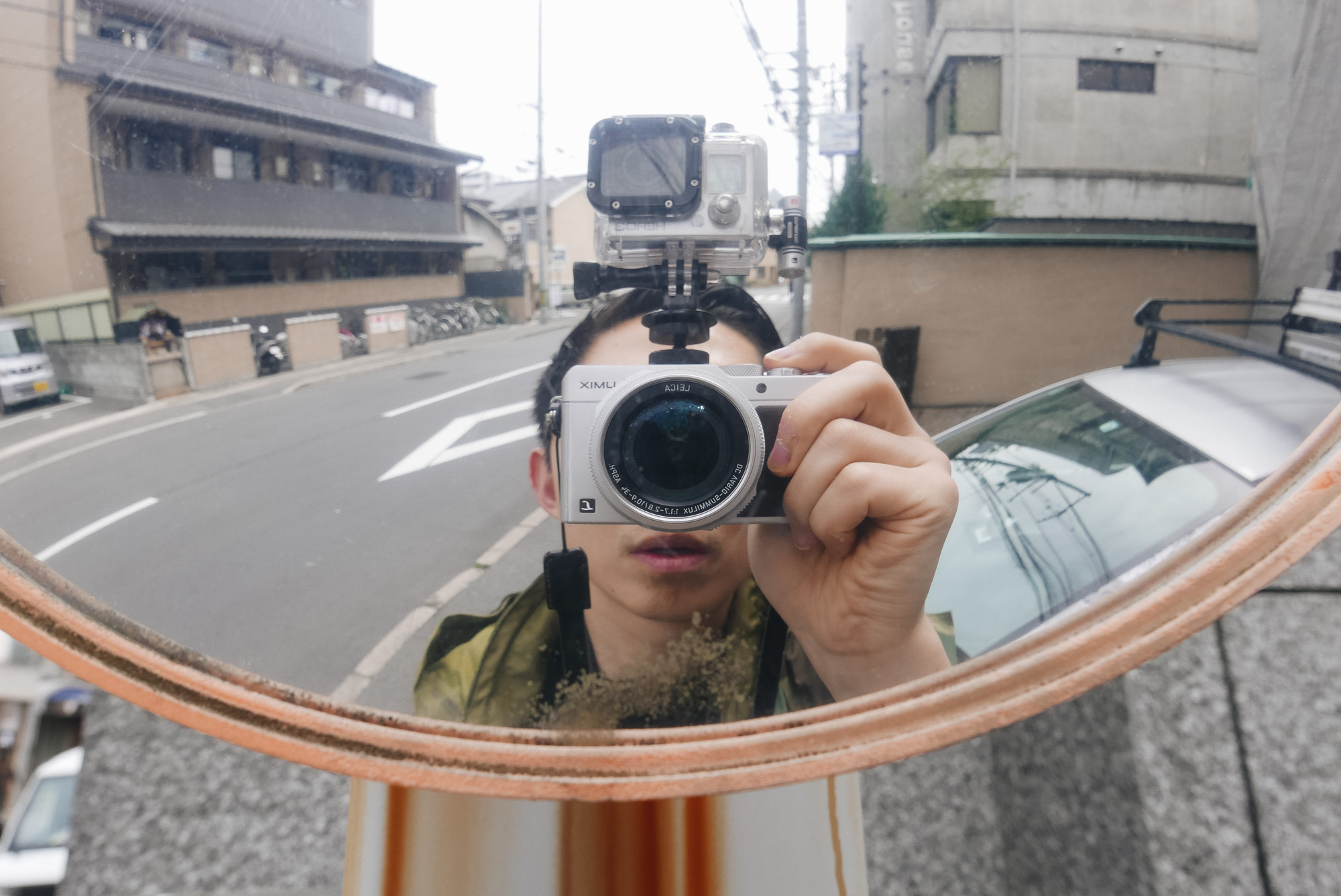 Eric kim Linux GoPro selfie