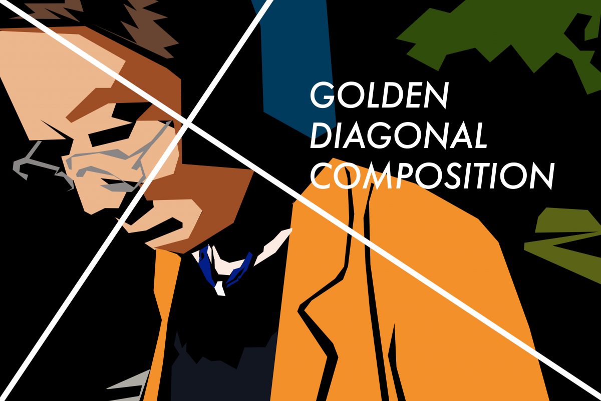 golden diagonal composition