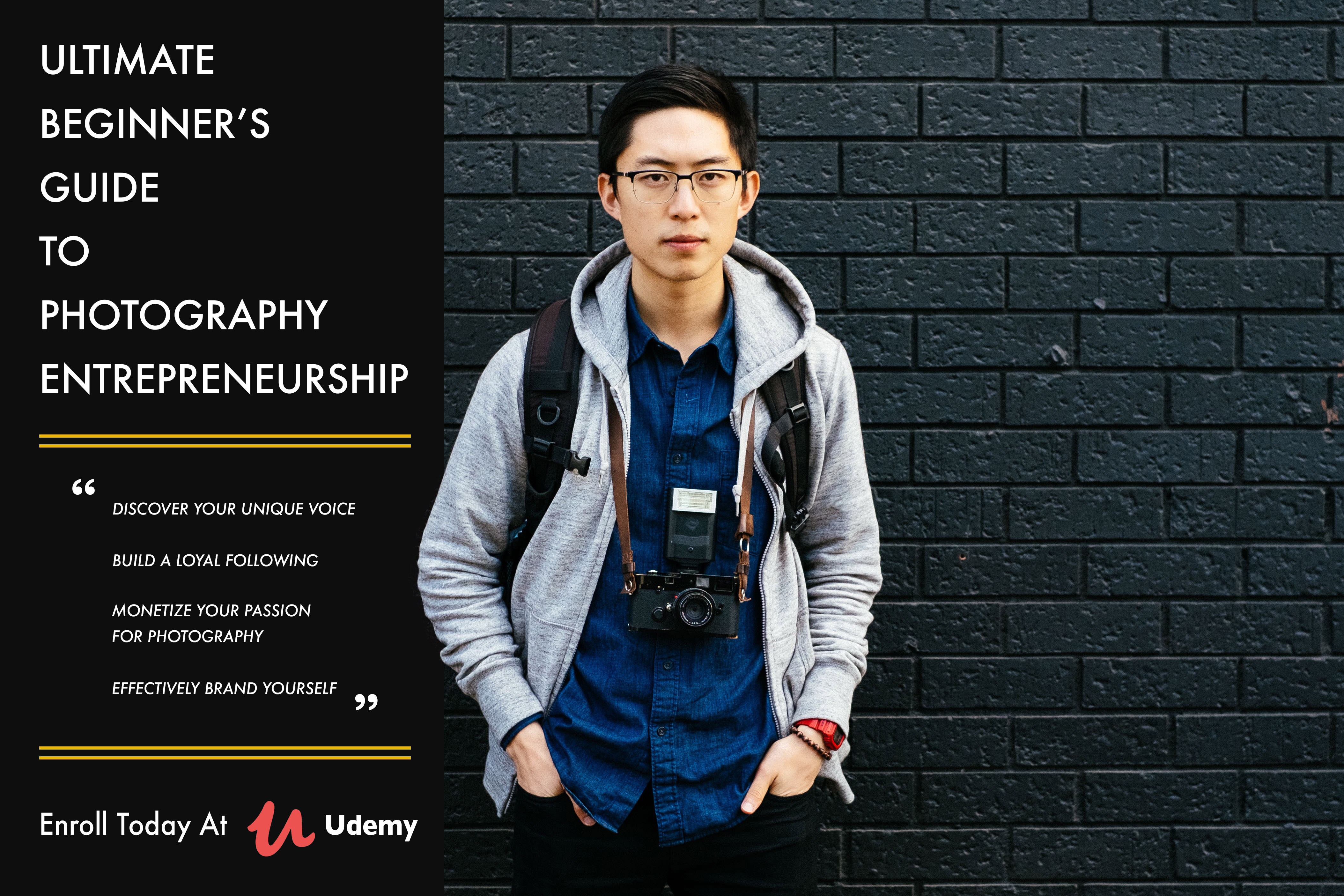 Check out my new course, "Ultimate Beginner's Guide to Photography Entrepreneurship" now on Udemy!
