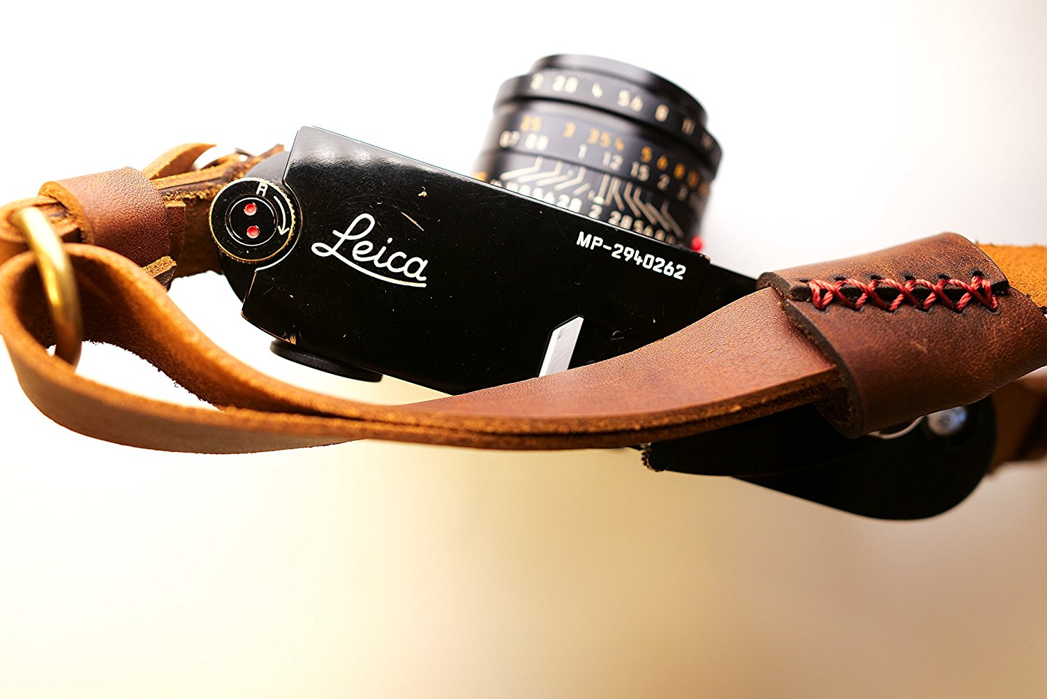 Leica MP x HENRI SHOULDER STRAP (Creama Brown)