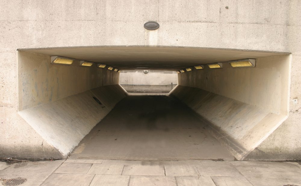Tunnel for the filming of A Clockwork Orange
