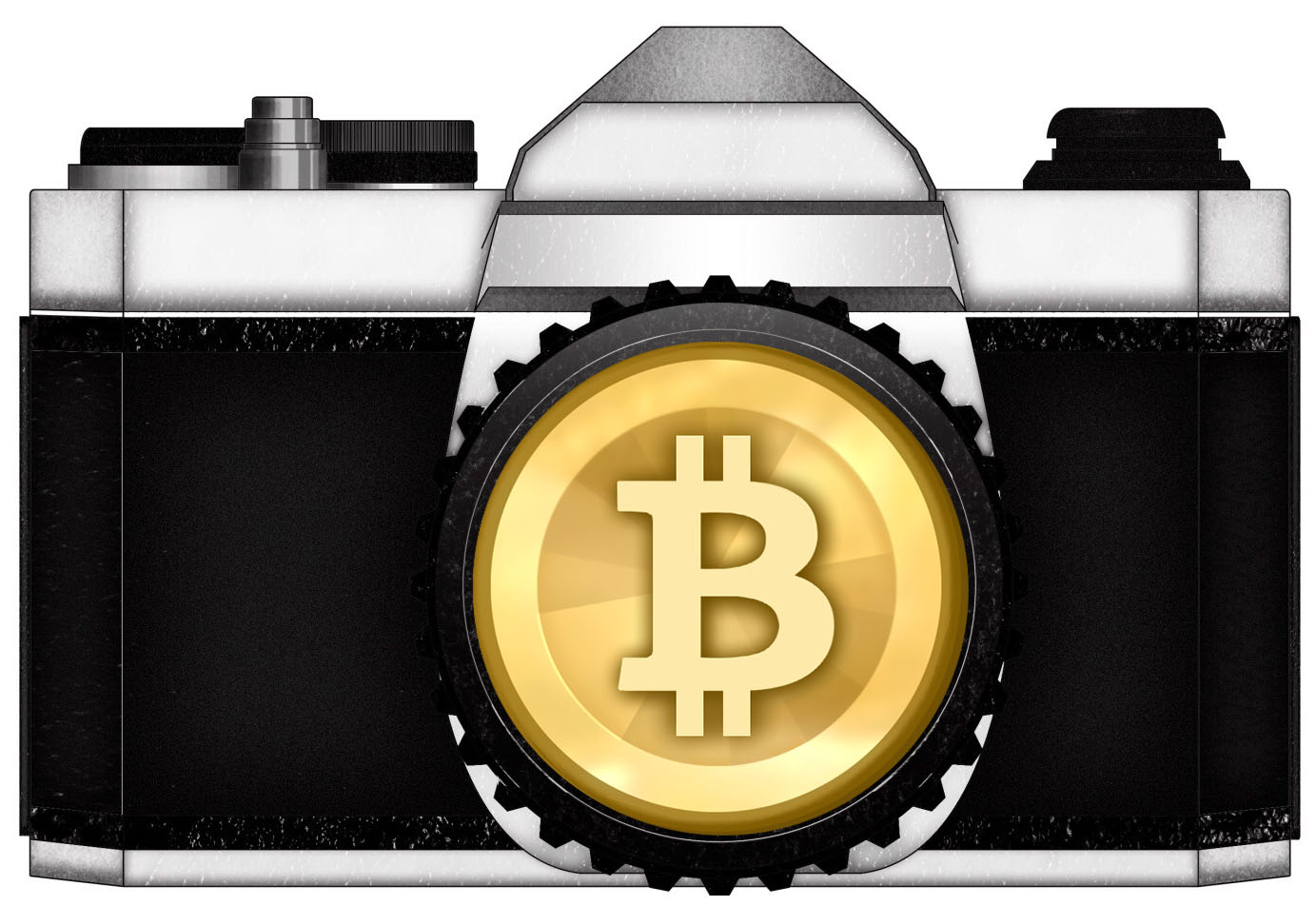 bitcoin camera photography money