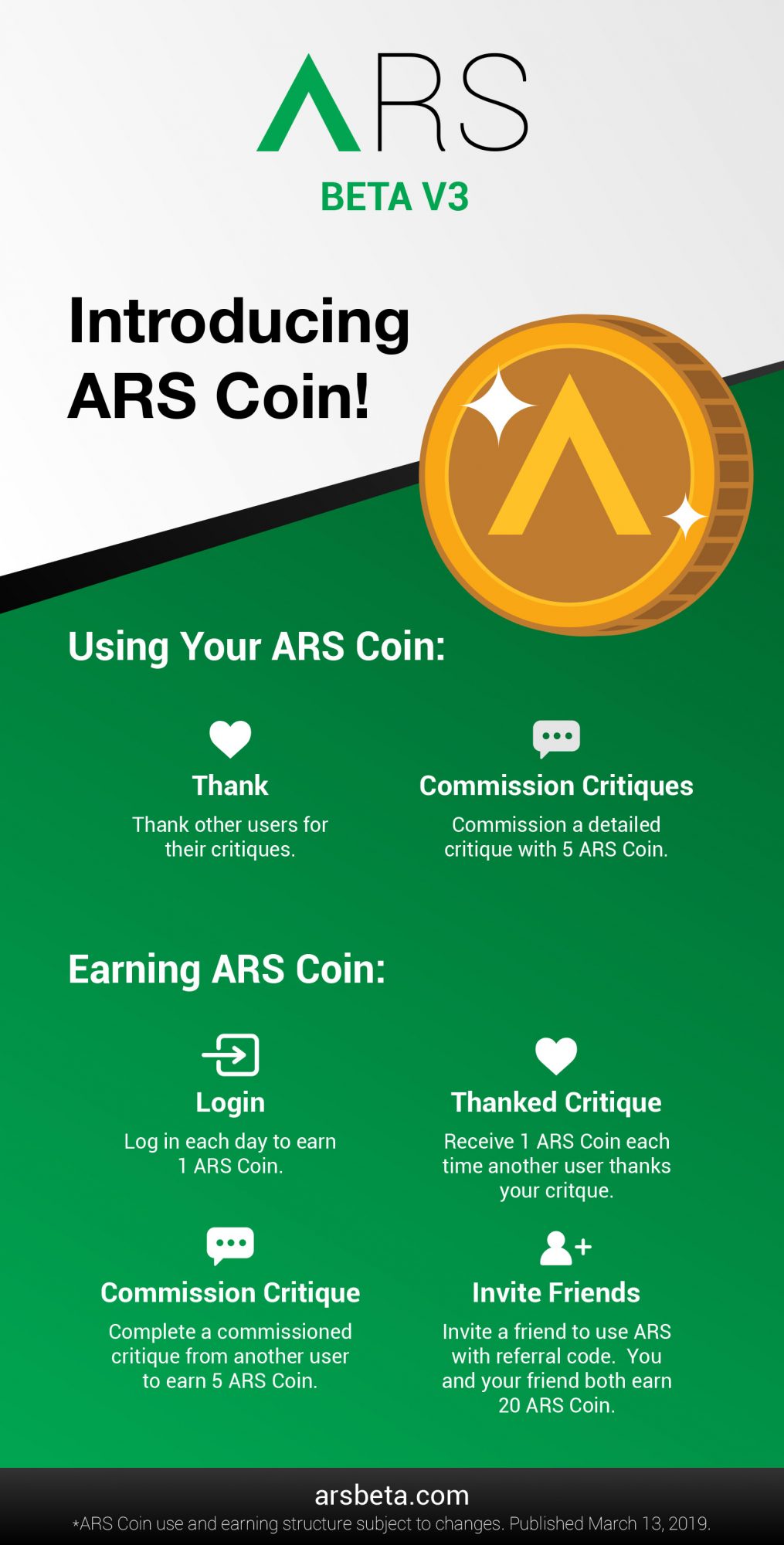ARS Coin infographic version 3 