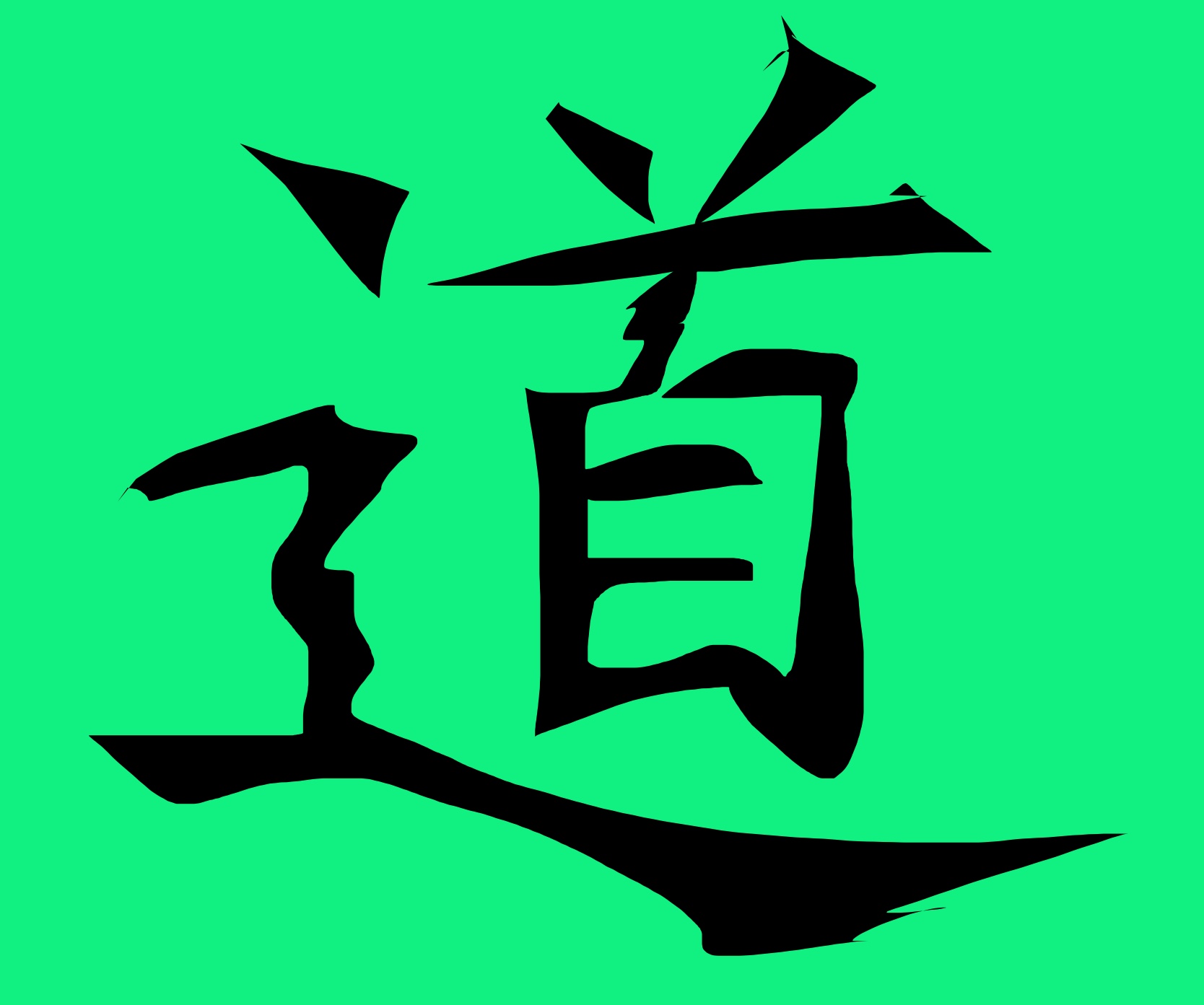 taoism green sketch 