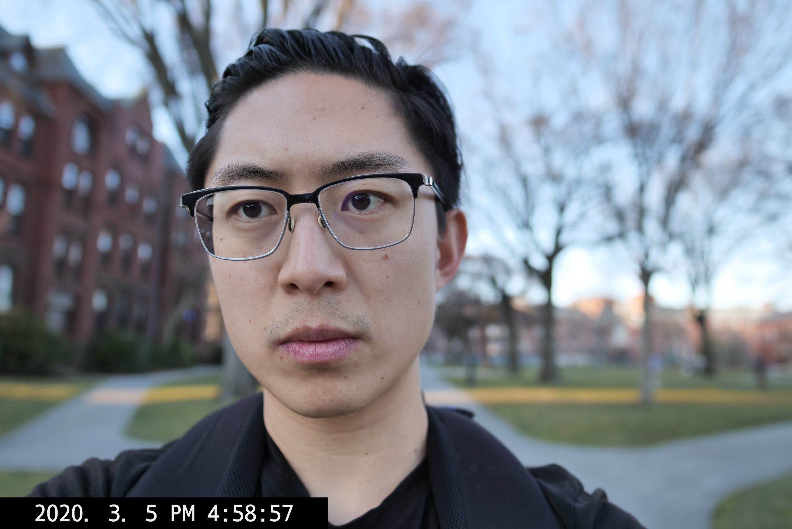 March 6, 2020. how I currently look.