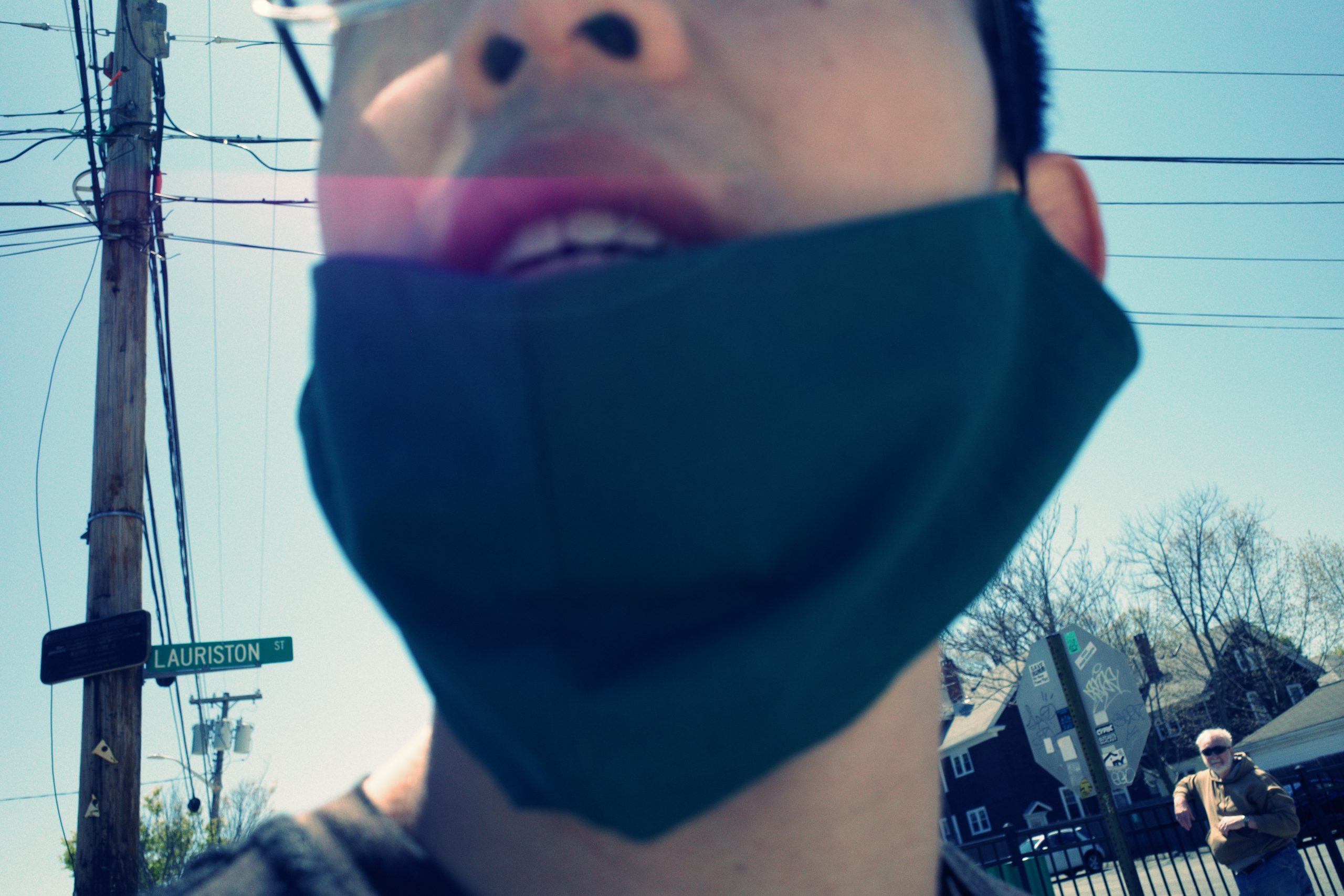 selfie face mask