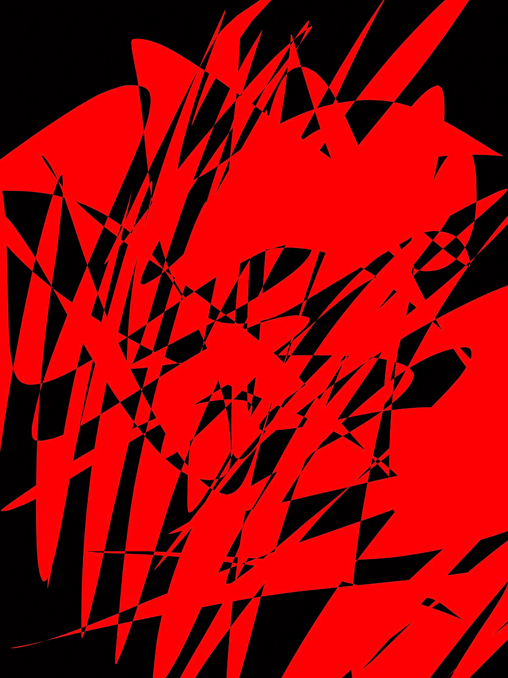 red black abstract