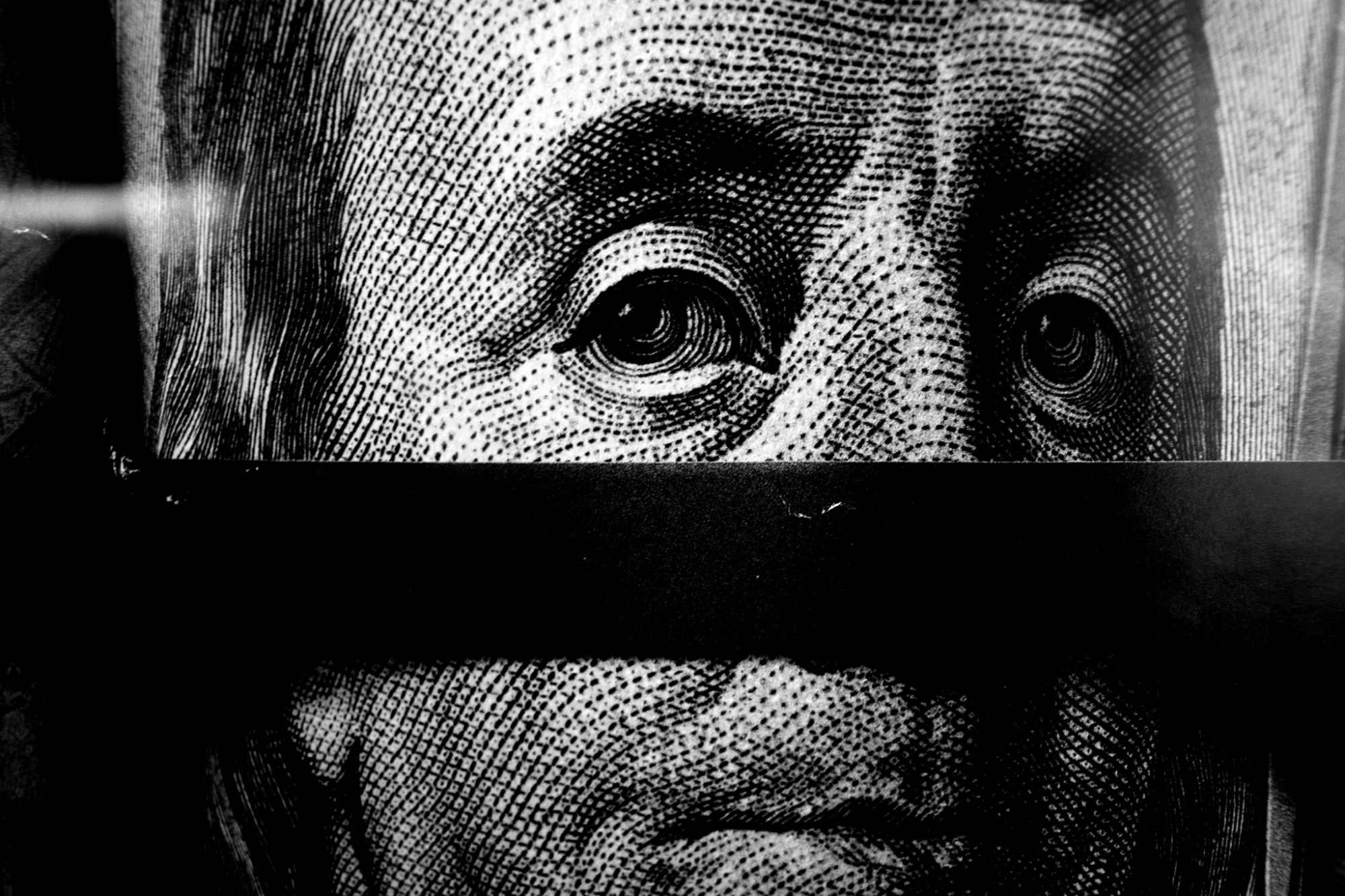 Benjamin Franklin eye ERIC KIM money 00 005