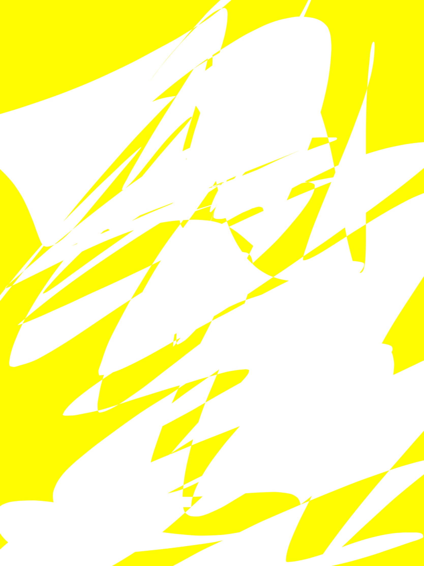 Yellow white abstract ERIC KIM