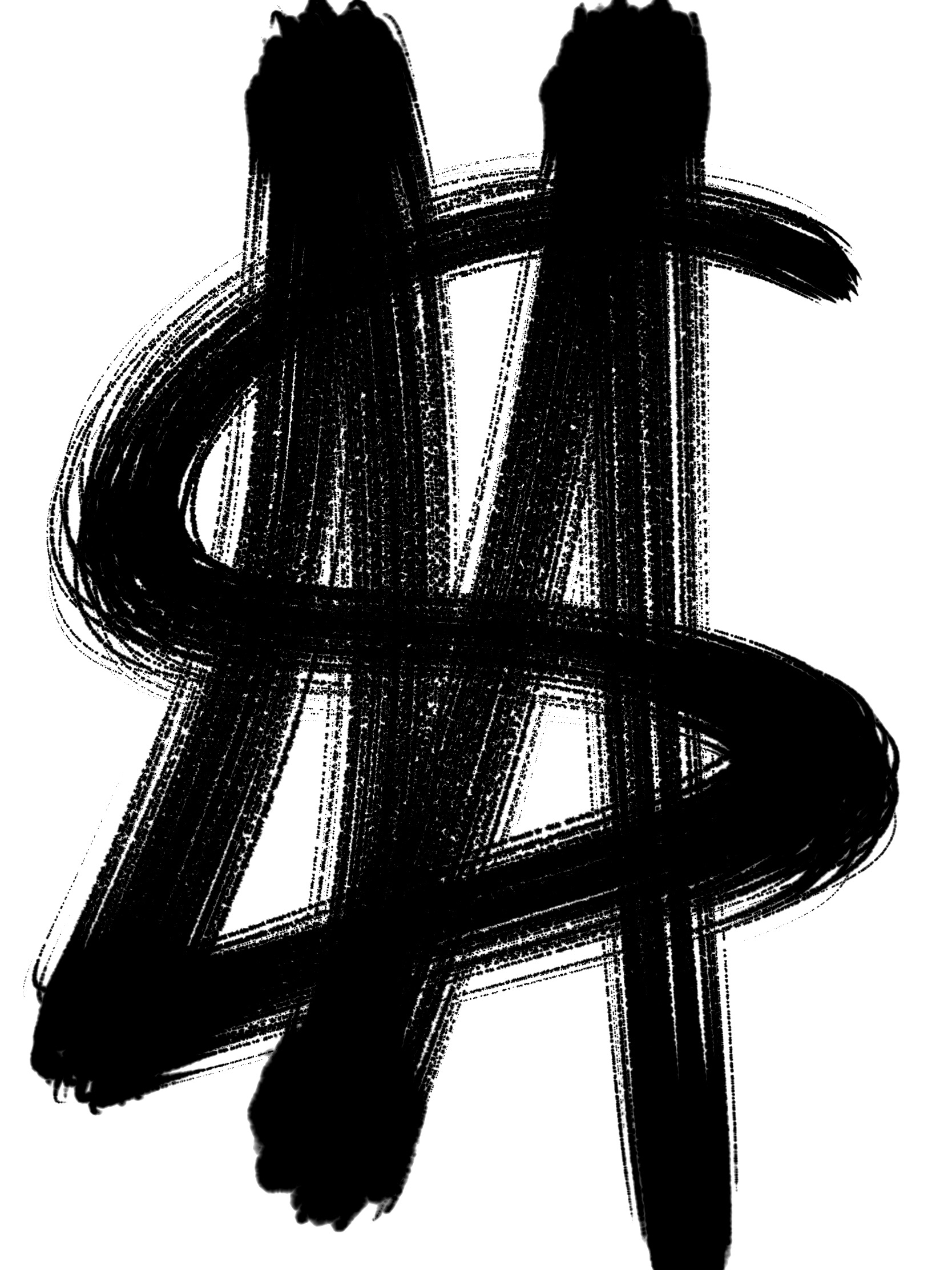 Money dollar sign abstract ERIC KIM