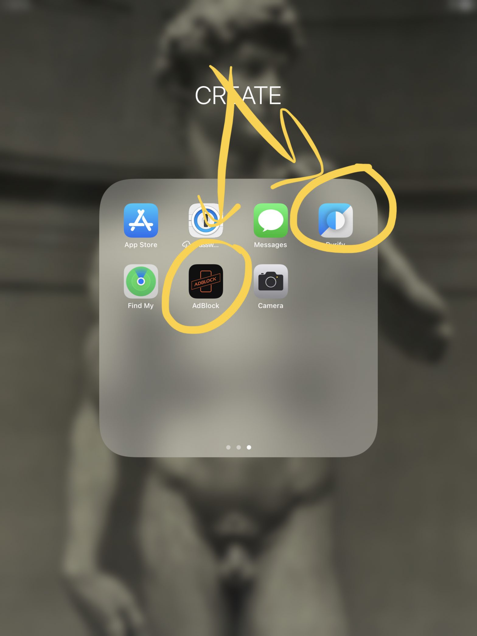 Ad blockers ERIC KIM iPad