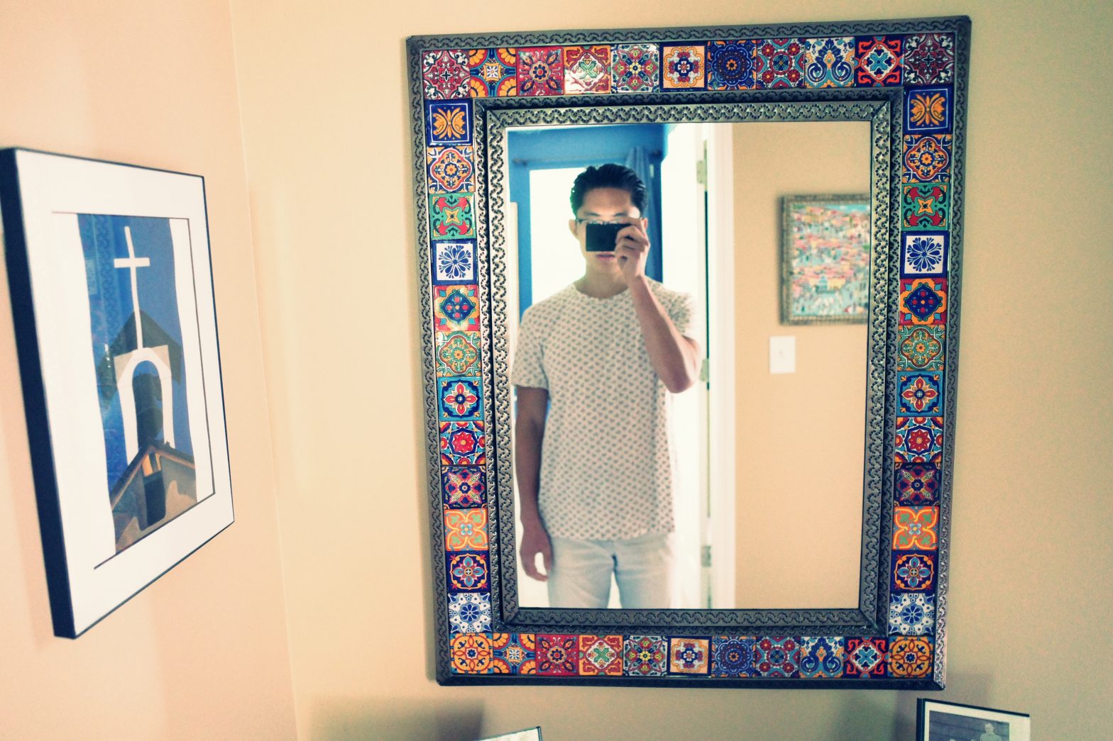 selfie ERIC KIM mirror