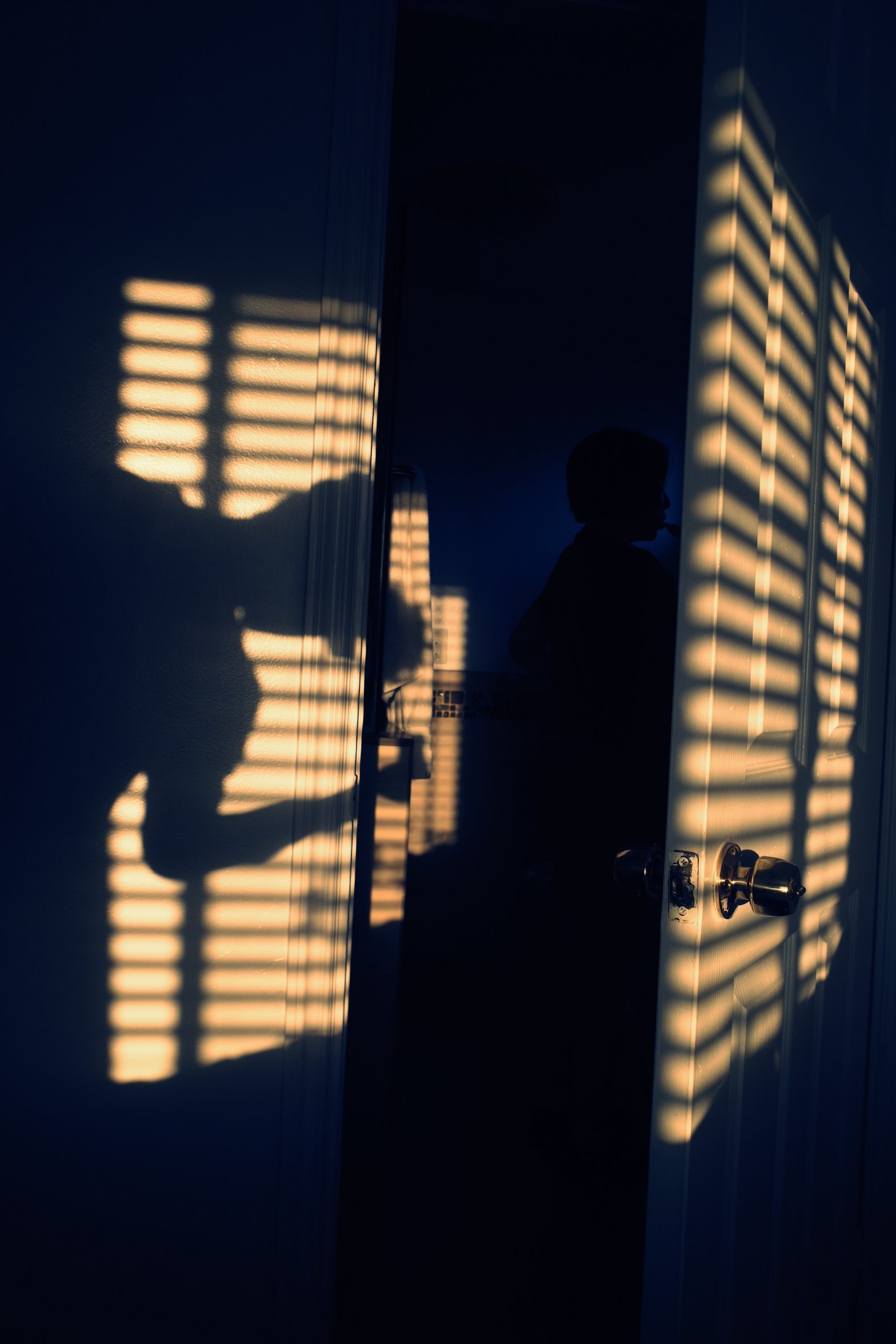 Selfie light shadows ERIC KIM cross process