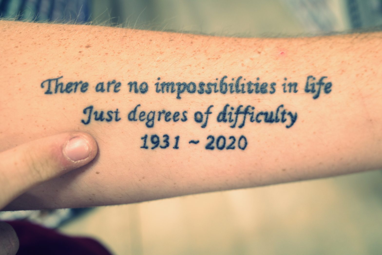 there are no impossibilities in life just degrees of difficulty