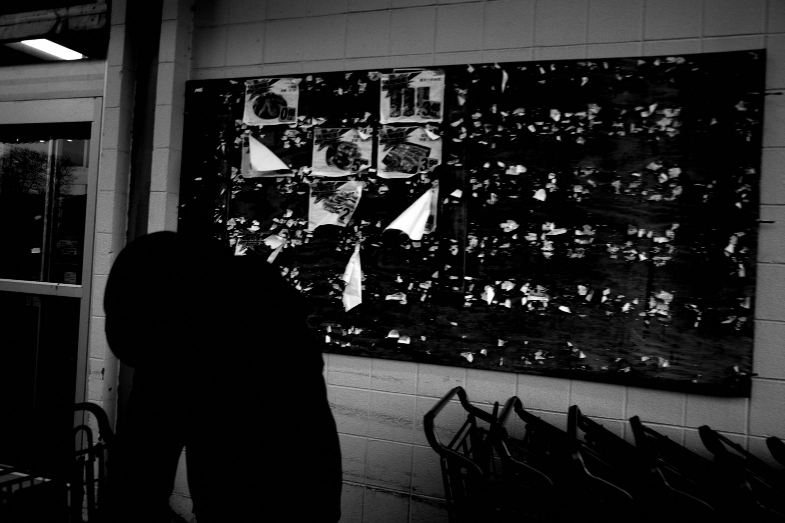 Grocery store street photography silhouette ERIC KIM