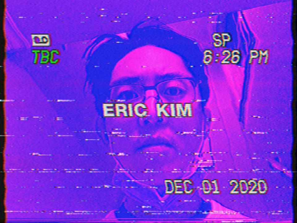 ERIC KIM selfie purple