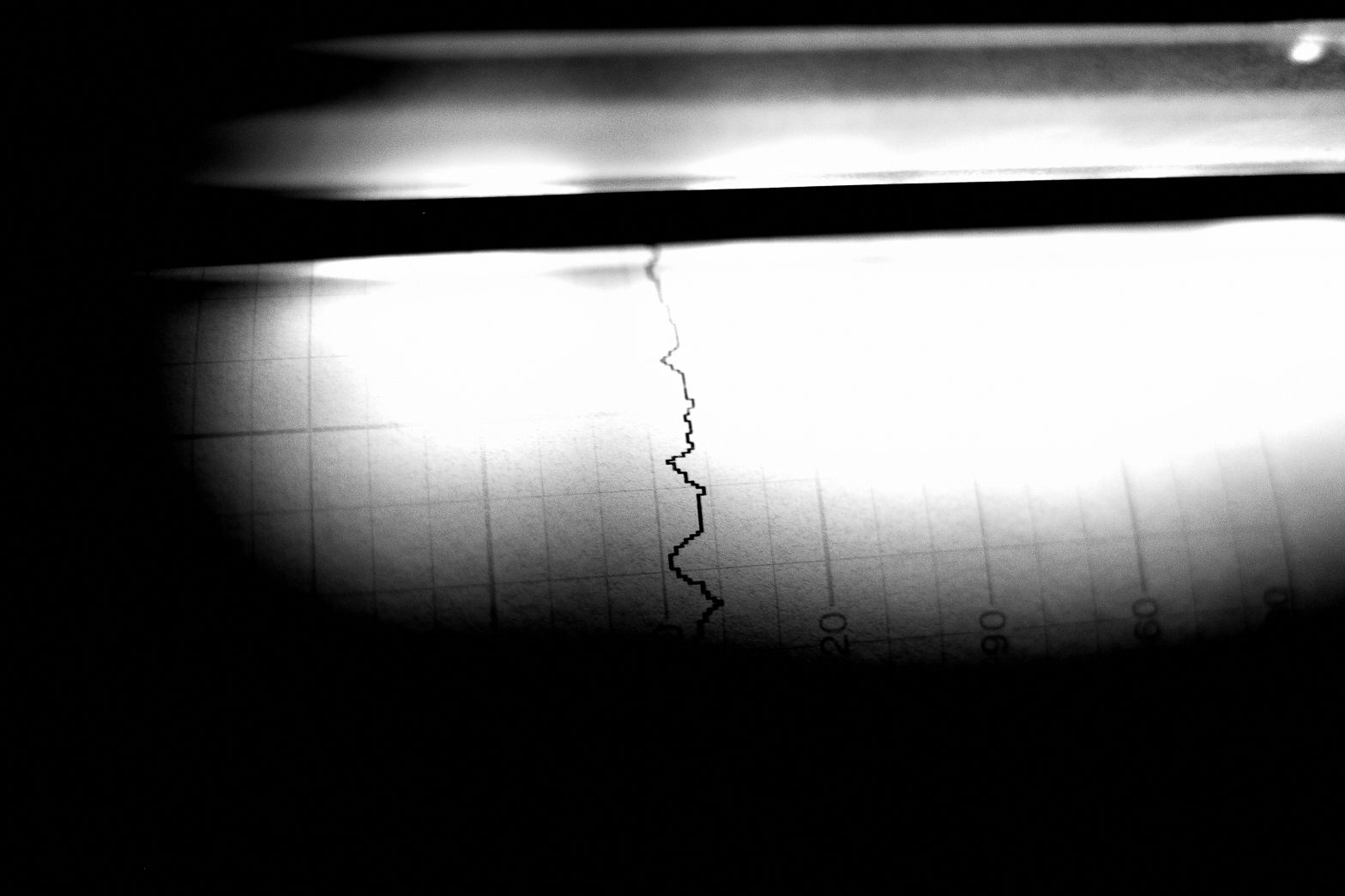 pulse black and white abstract