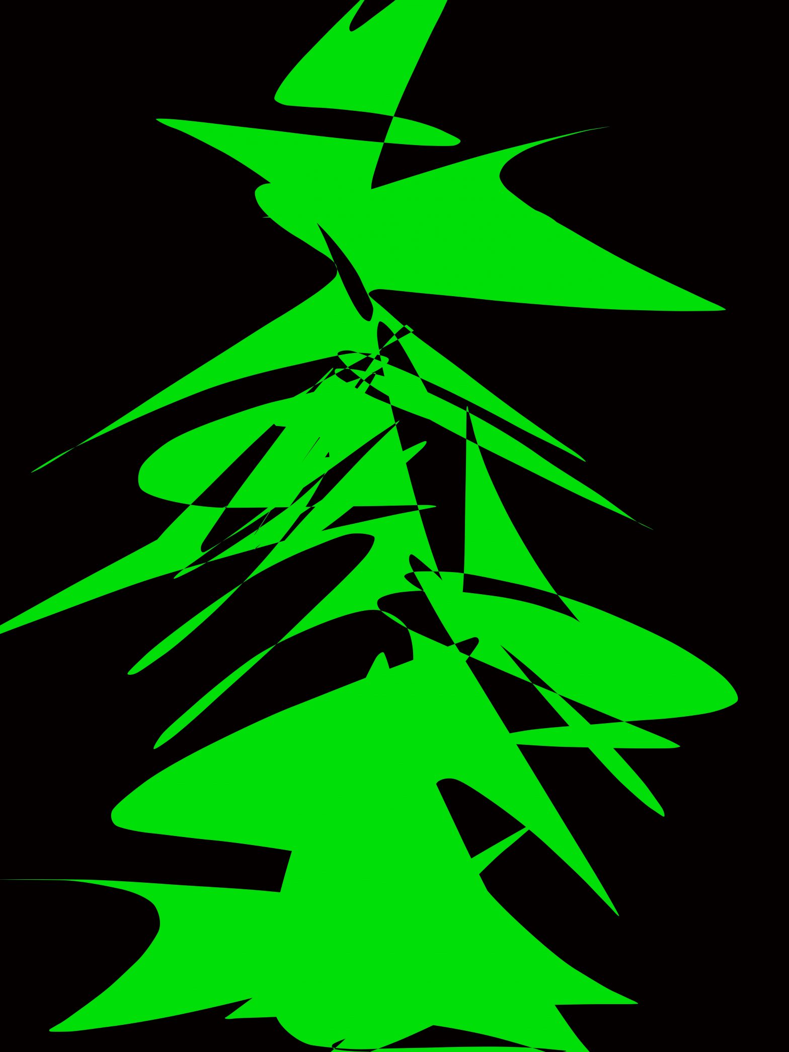 green black abstract