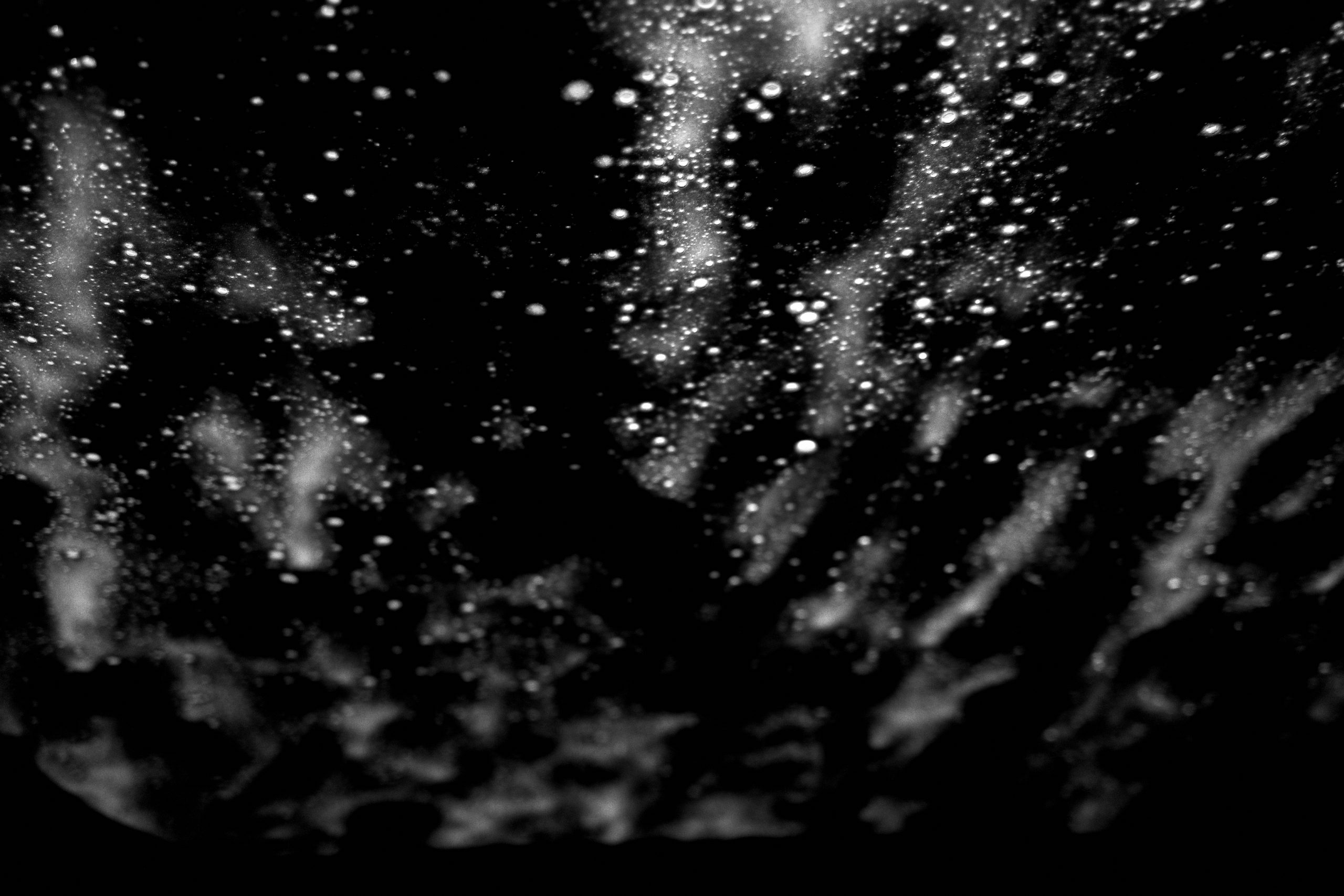 abstract car wash black and white