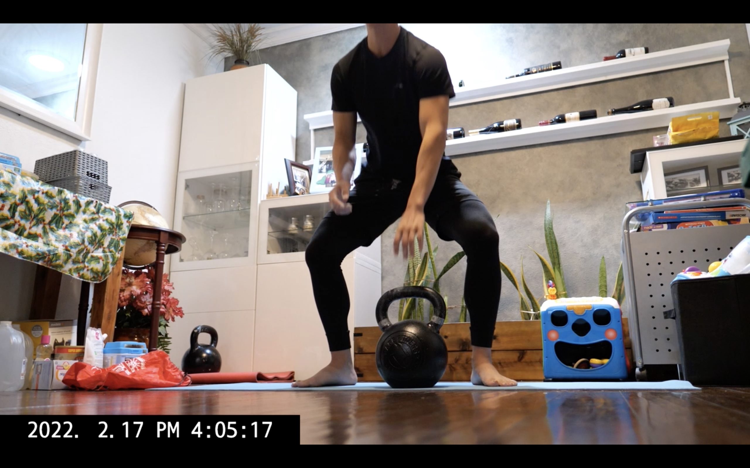 Eric Kim kettlebell