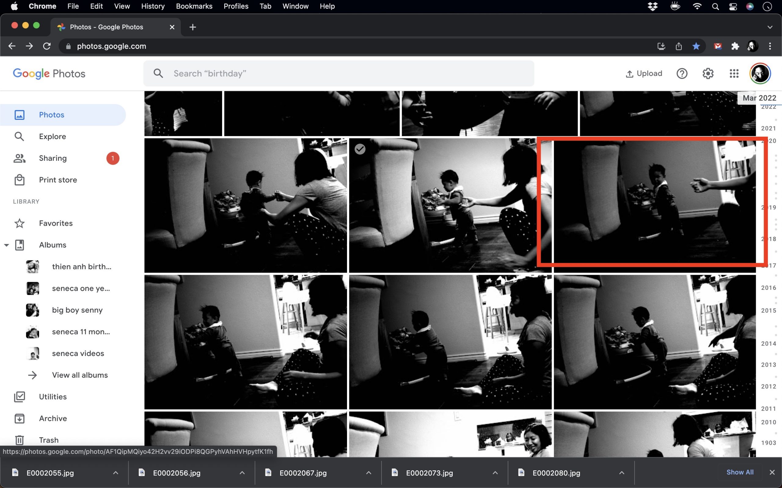 google chrome photos