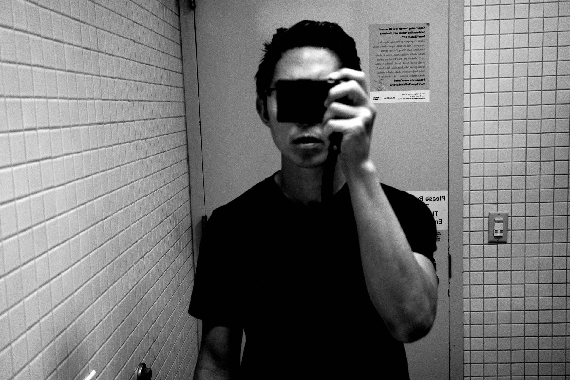 selfie Eric kim