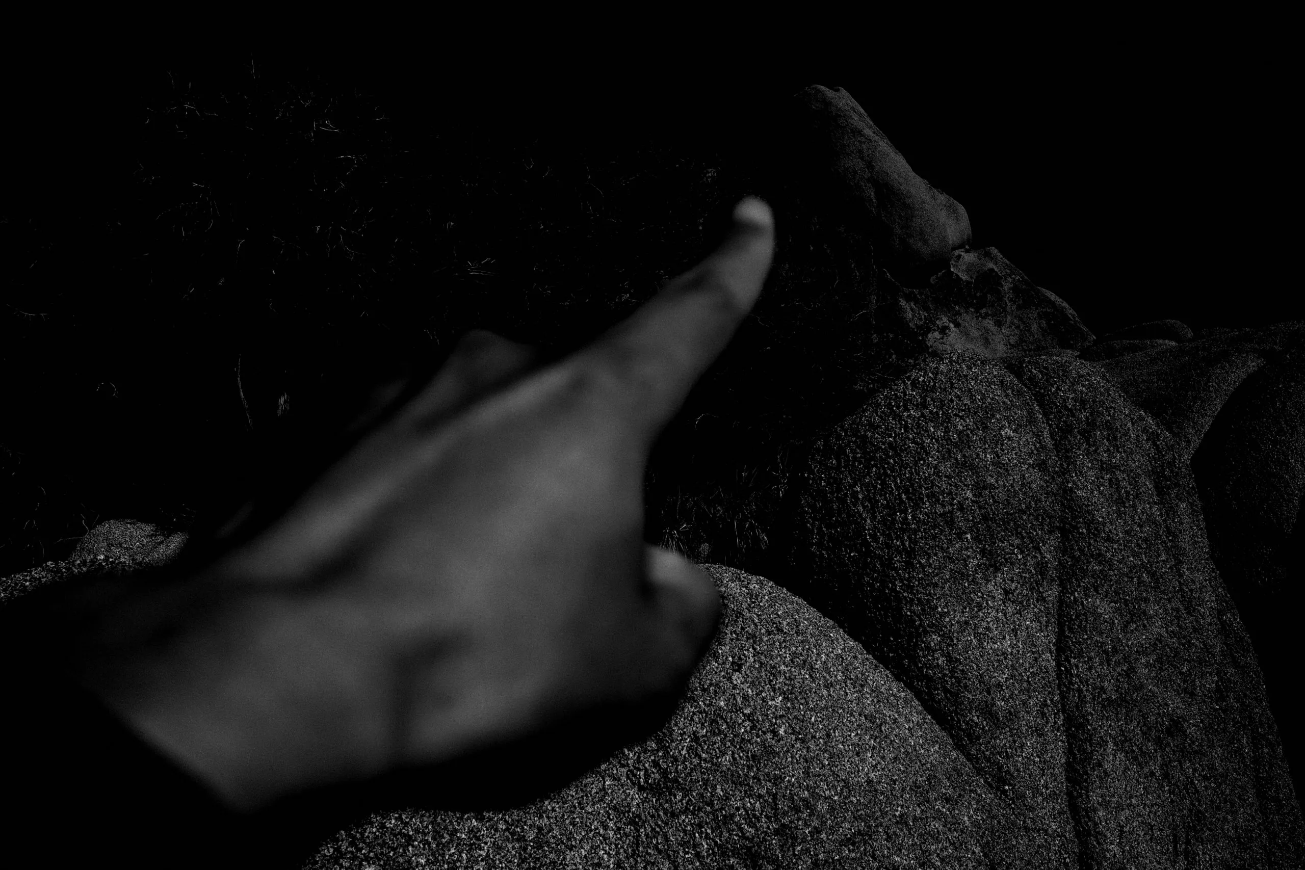 finger pointing