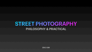 CHU VIET HA ERIC KIM FUJIFILM SAIGON STREET PHOTOGRAPHY WORKSHOP TALK VIETNAM